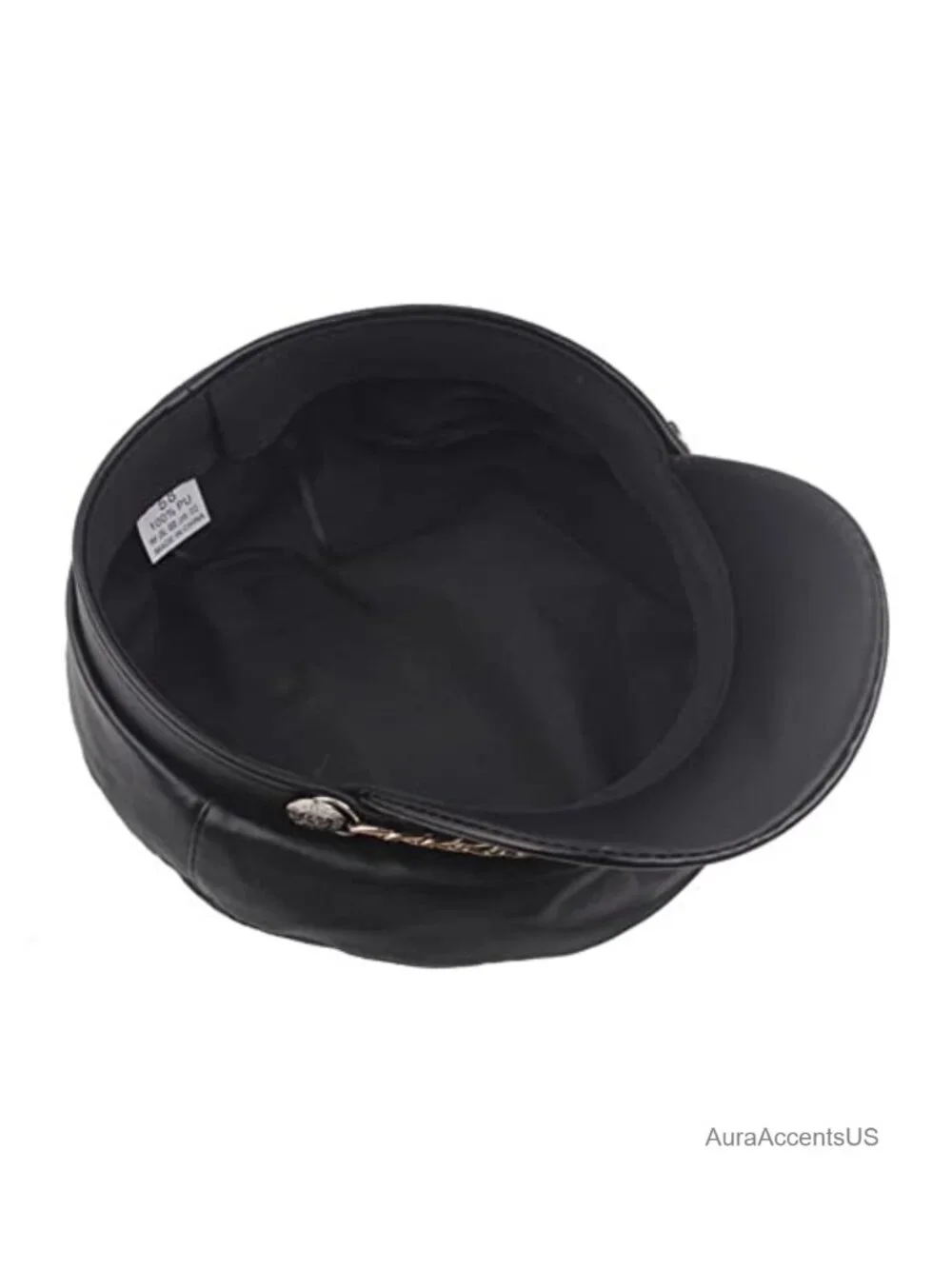 PU Newsboy Cabbie Baker Boy Peaked Beret Cap Adjustable